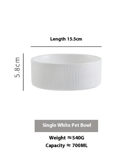 EcoNest Neutral Pet Bowls, Single&Double options