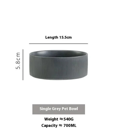 EcoNest Neutral Pet Bowls, Single&Double options