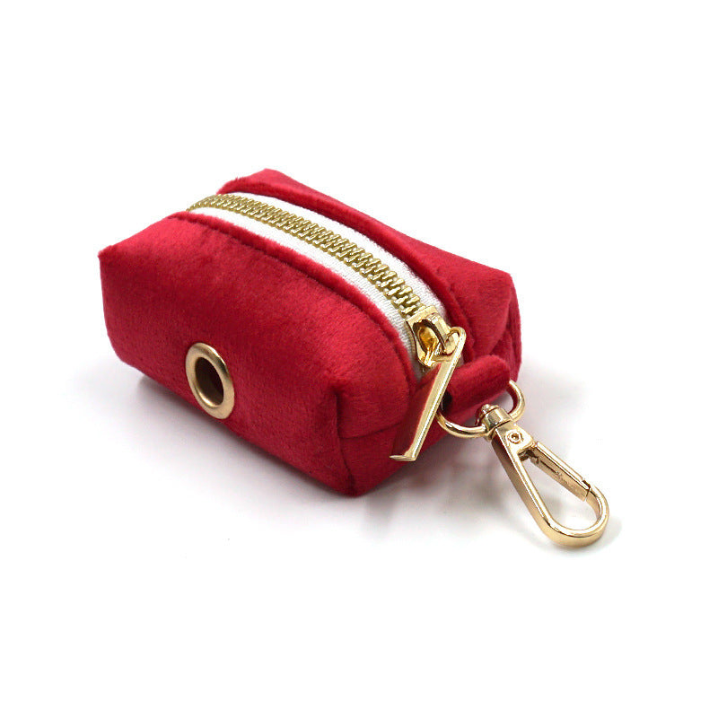 EcoNest Velvet Pet Harness & Leash Set - Adjustable with Bow