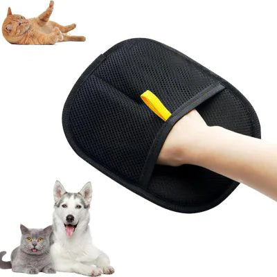 EcoNest Pet Hair Removal Gloves-Gentle Grooming for Cats & Dogs
