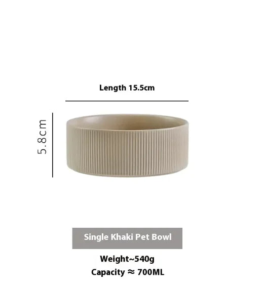 EcoNest Neutral Pet Bowls, Single&Double options